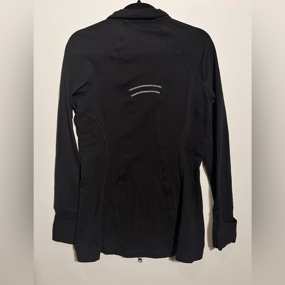 Athleta Shanti Running Jacket // Black Athletic Sz M/L - Picture 4 of 12